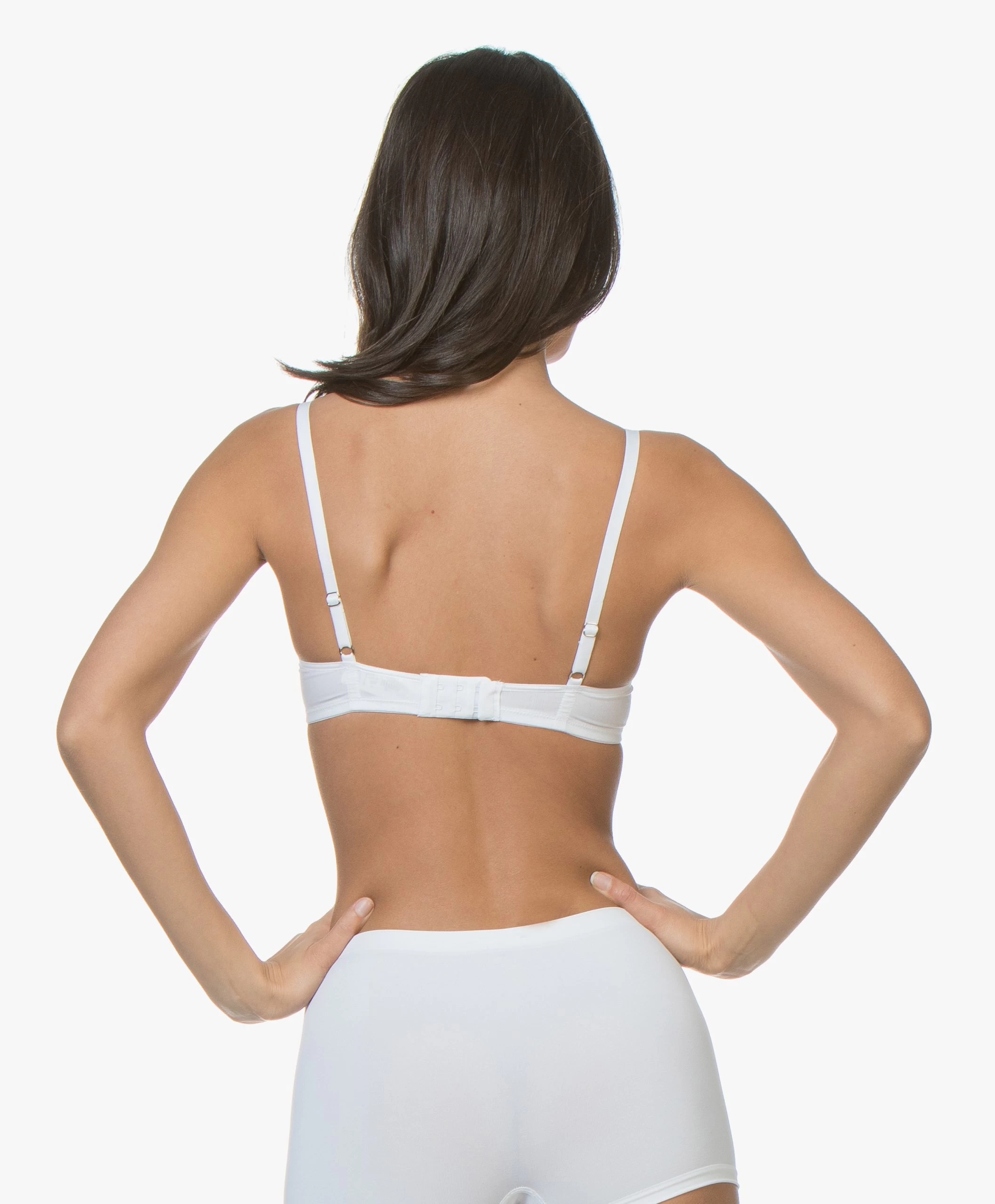 Hanro Touch Feeling High-Rise Short - Wit 6 Hanro Touch Feeling High-Rise Short - Wit - Afbeelding 4