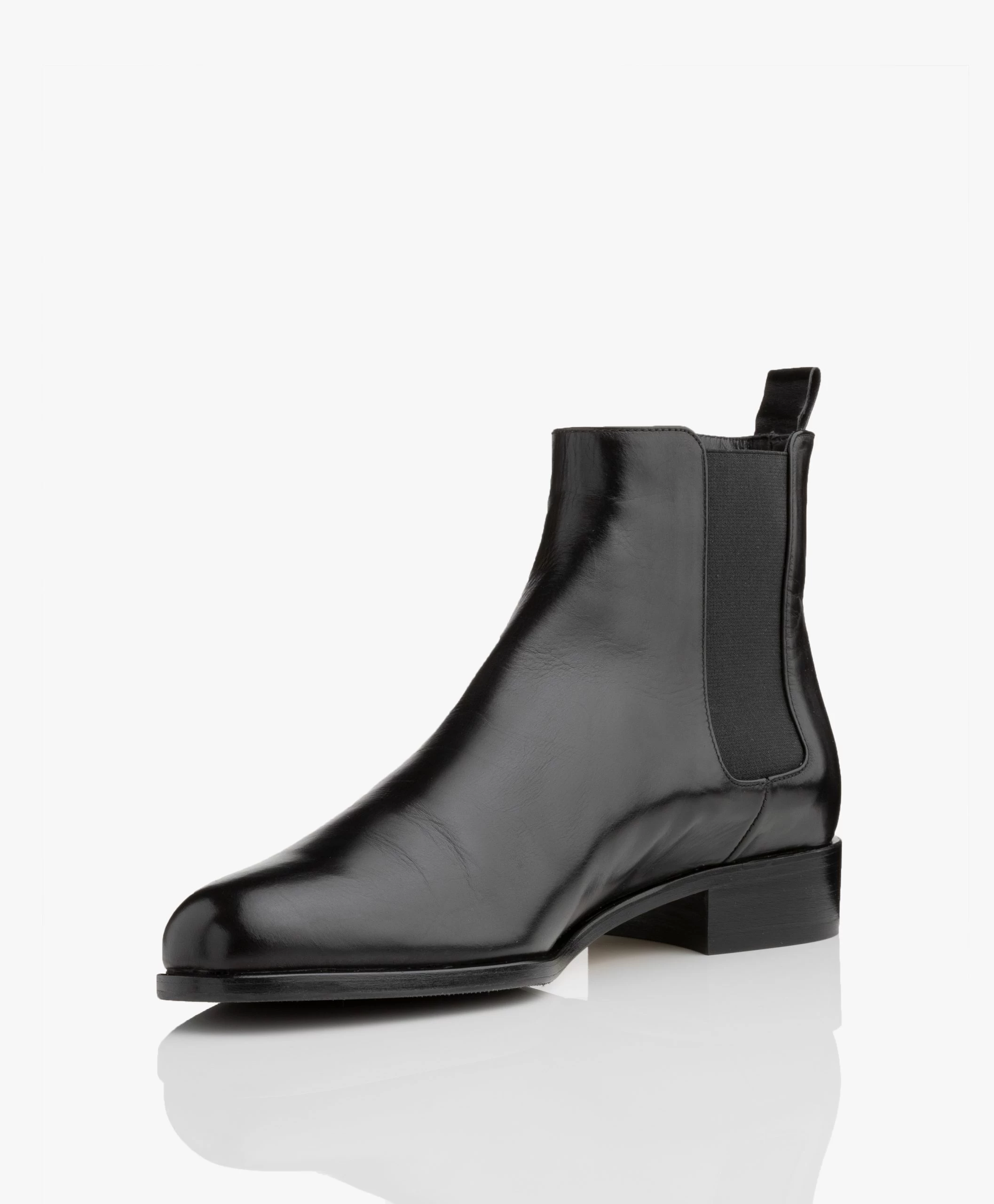 Panara Chelsea Leren Laarzen - Zwart 9 Panara Chelsea Leren Laarzen - Zwart - Afbeelding 7