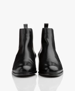 Panara Chelsea Leren Laarzen - Zwart 14 Panara Chelsea Leren Laarzen - Zwart -Boetiek Modewinkel Panara Chelsea Leren Laarzen Zwart 284