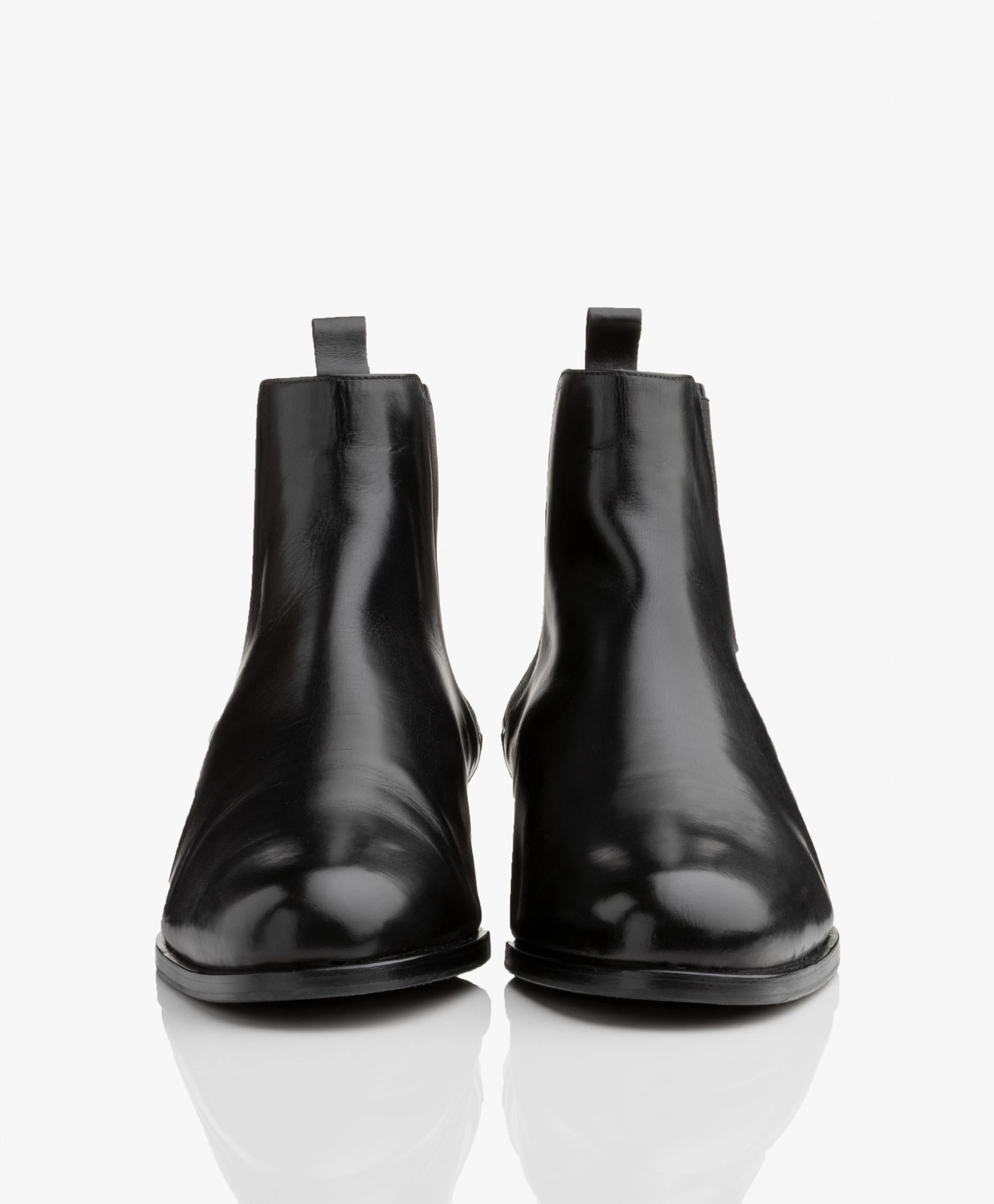 Panara Chelsea Leren Laarzen - Zwart 8 Panara Chelsea Leren Laarzen - Zwart - Afbeelding 6