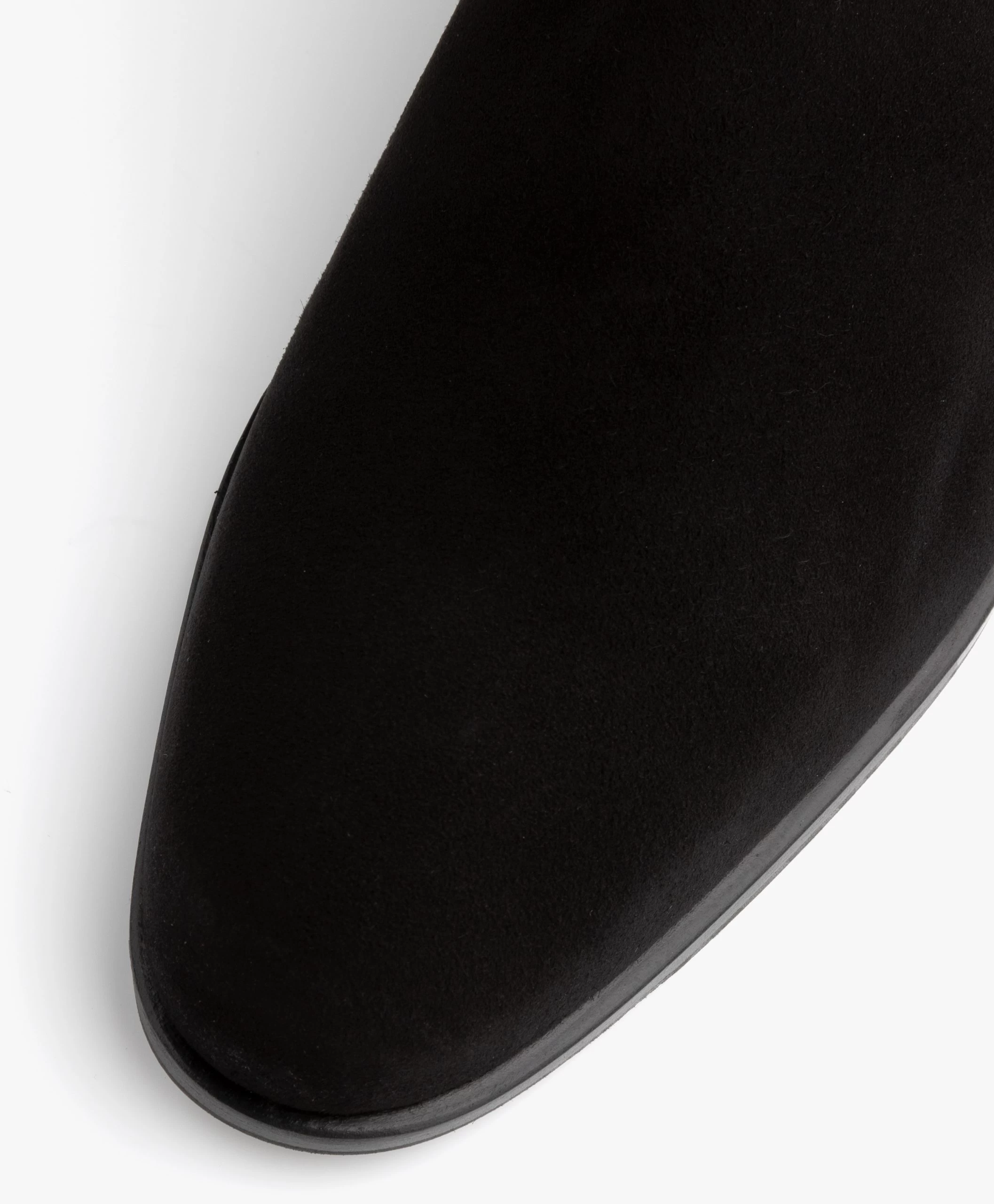 Panara Chelsea Suède Leren Laarzen - Zwart 5 Panara Chelsea Suède Leren Laarzen - Zwart - Afbeelding 3