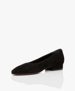 Panara Suède Ballerina'S - Zwart 13 Panara Suède Ballerina'S - Zwart -Boetiek Modewinkel Panara Sude Ballerinas Zwart 04