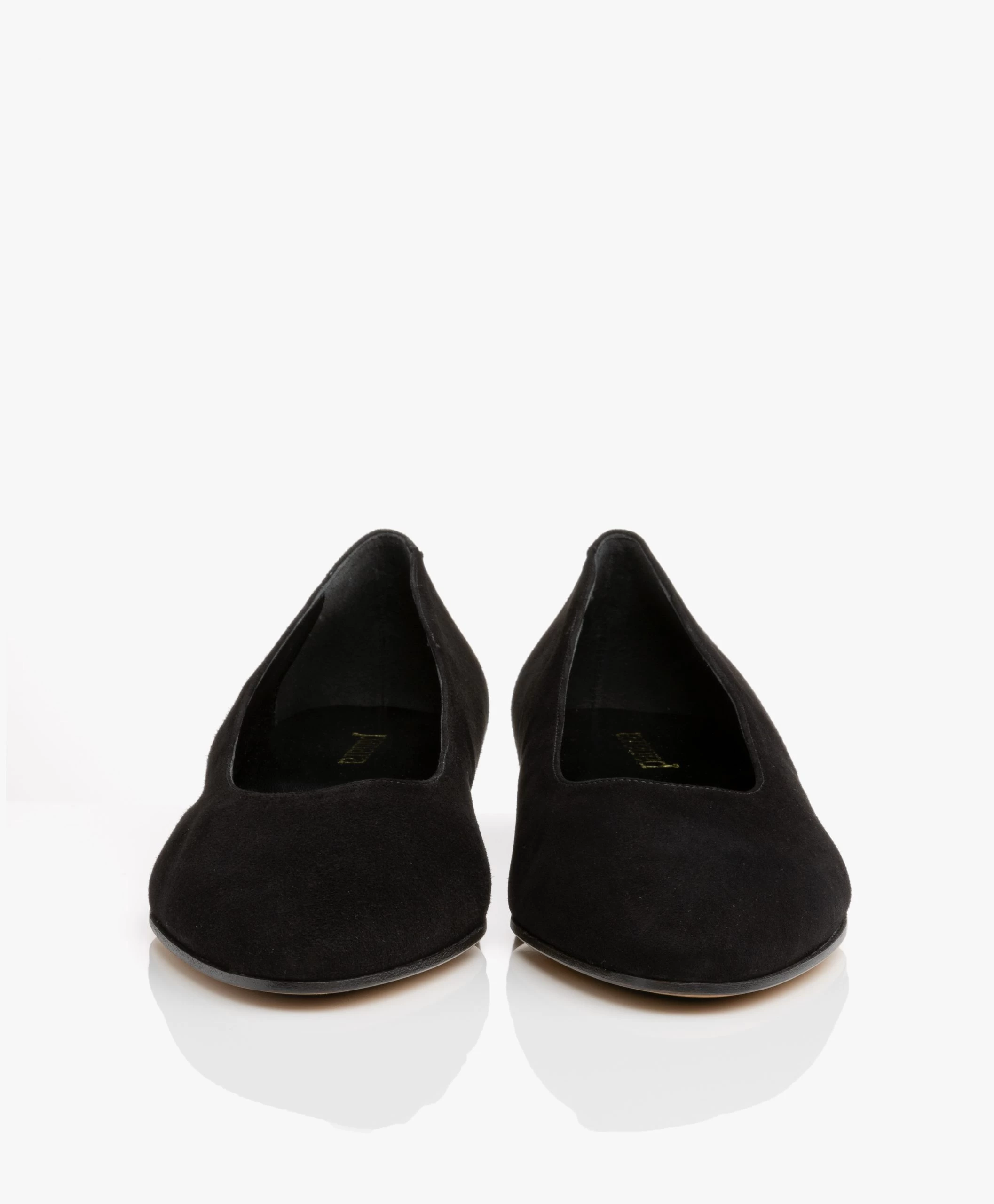 Panara Suède Ballerina'S - Zwart 8 Panara Suède Ballerina'S - Zwart - Afbeelding 7