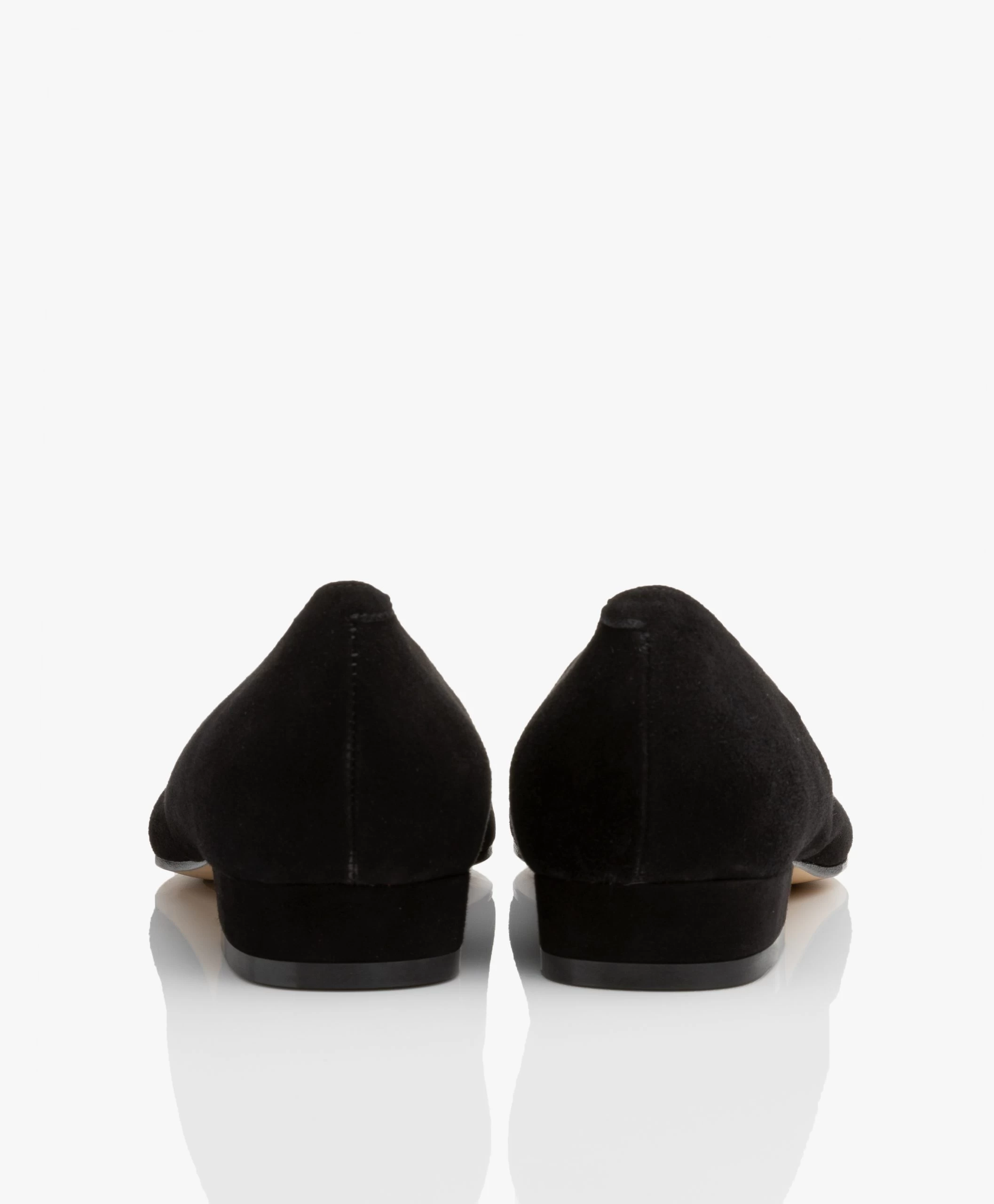 Panara Suède Ballerina'S - Zwart 6 Panara Suède Ballerina'S - Zwart - Afbeelding 5