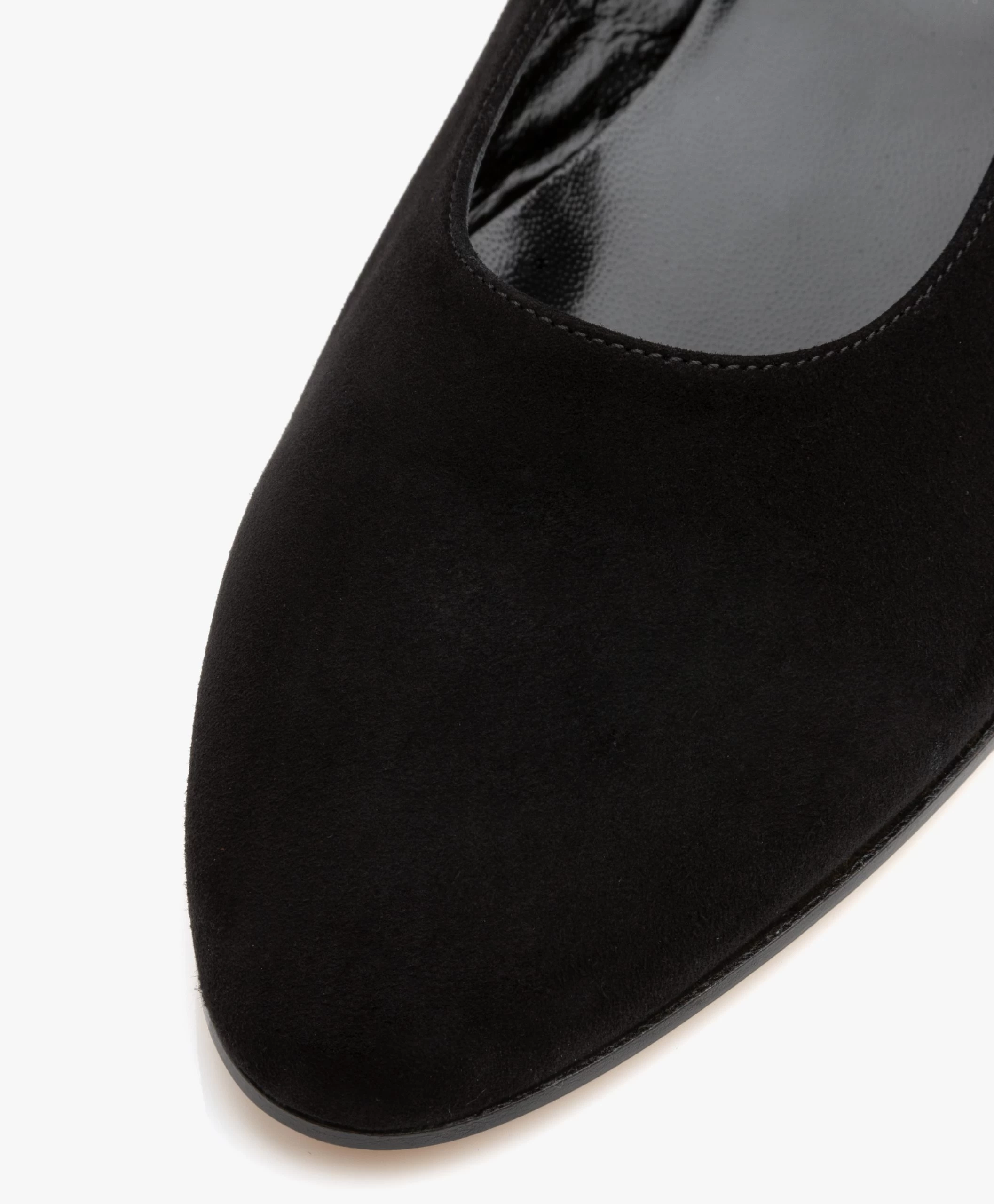 Panara Suède Ballerina'S - Zwart 3 Panara Suède Ballerina'S - Zwart - Afbeelding 2