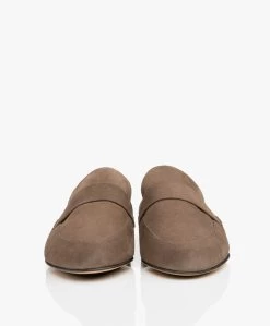 Panara Suède Instapper - Taupe 15 Panara Suède Instapper - Taupe -Boetiek Modewinkel Panara Sude Instapper Taupe 04