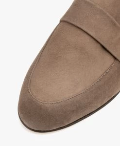 Panara Suède Instapper - Taupe 12 Panara Suède Instapper - Taupe -Boetiek Modewinkel Panara Sude Instapper Taupe 08