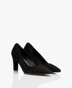 Panara Suède Pumps - Zwart -Boetiek Modewinkel Panara Sude Pumps Zwart 07