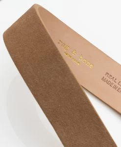 Rag & BoneBoyfriend Suède Leren Riem - Camel 10 Rag & BoneBoyfriend Suède Leren Riem - Camel -Boetiek Modewinkel Rag Bone Boyfriend Belt Camel230 773