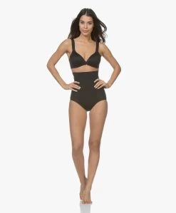 Spanx® Oncore High-Wasted Slip - Zwart -Boetiek Modewinkel SPANX OnCore High Wasted Slip Zwart 09