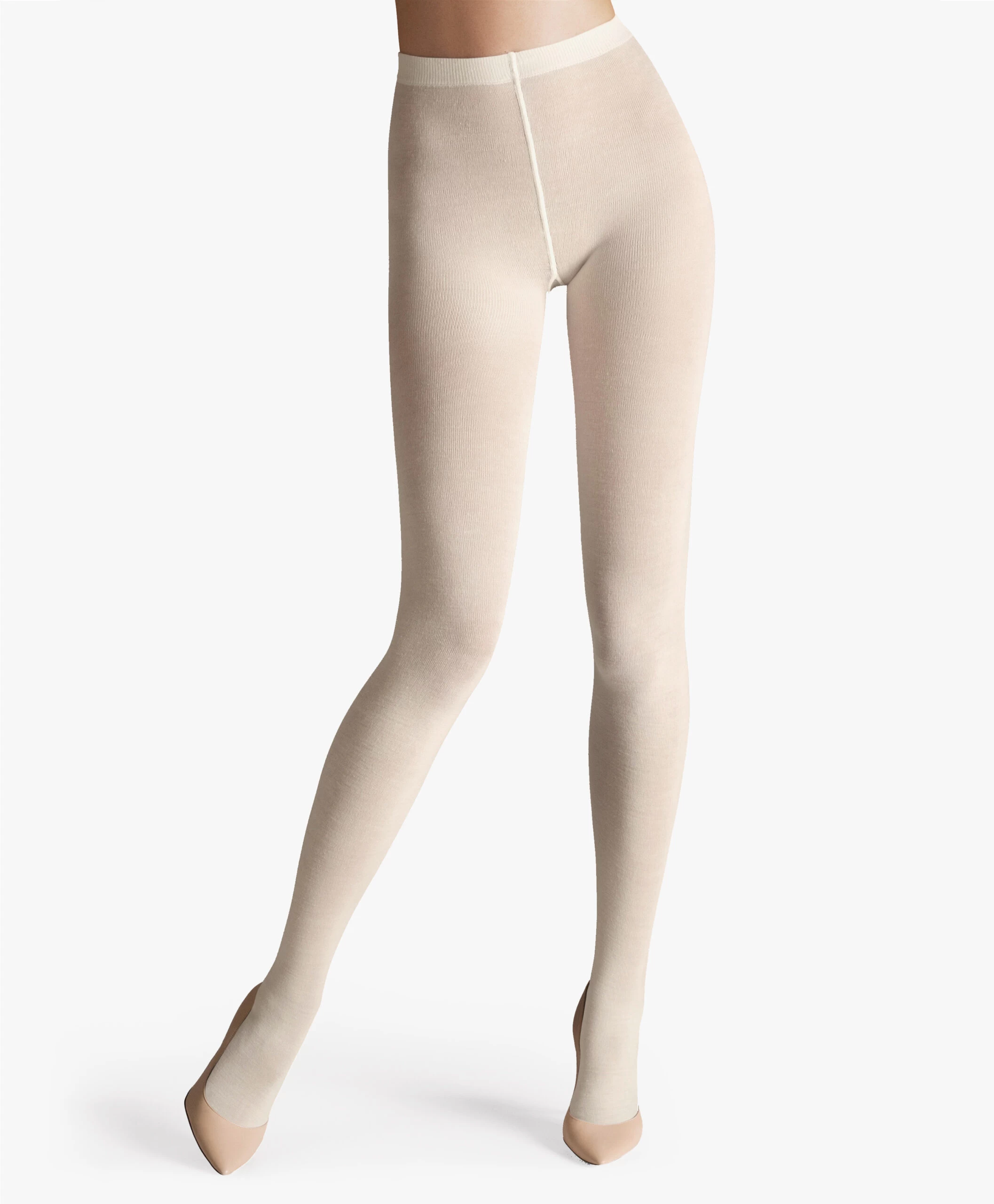 Wolford Merino 200 Panty - Ecru 3 Wolford Merino 200 Panty - Ecru