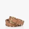 Zadig & Voltaire Starlight Leren Riem - Camel 1 Zadig & Voltaire Starlight Leren Riem - Camel -Boetiek Modewinkel Zadig Voltaire Starlight Camel 03