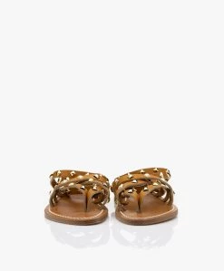 K. Jacques St. Tropez Zenobiepyr Leren Stud Sandalen - Camel 14 K. Jacques St. Tropez Zenobiepyr Leren Stud Sandalen - Camel -Boetiek Modewinkel a2793763 4cbc 4a04 a1e2 82fd26aa382f 09