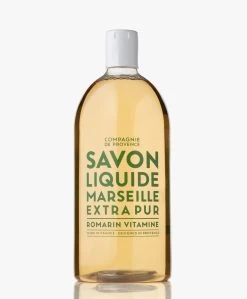 Compagnie De Provence Refill 1000Ml Marseille Zeep - Rozemarijn