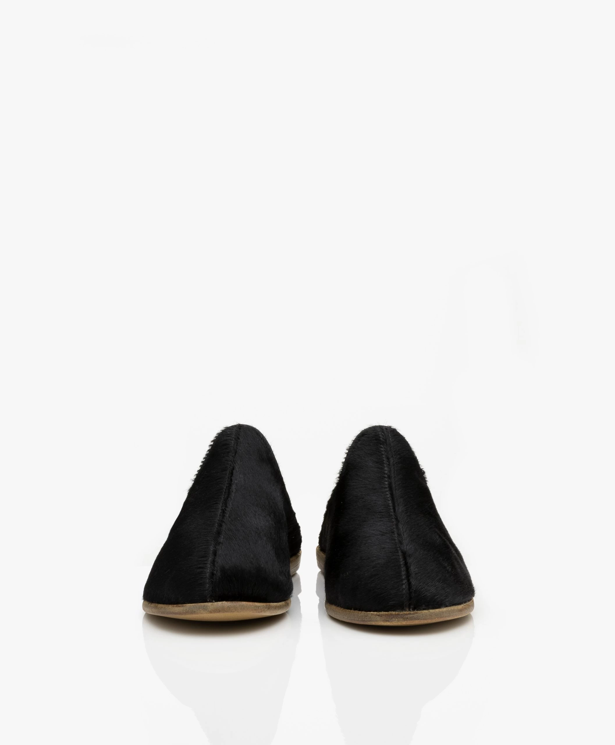 Surée Hairy Leren Mules - Zwart 7 Surée Hairy Leren Mules - Zwart - Afbeelding 5