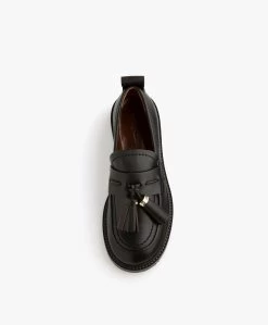 See By Chloé Skyie Tassel Loafers - Zwart -Boetiek Modewinkel a6ebd62f f430 44d3 8a4f b0928c979207 01
