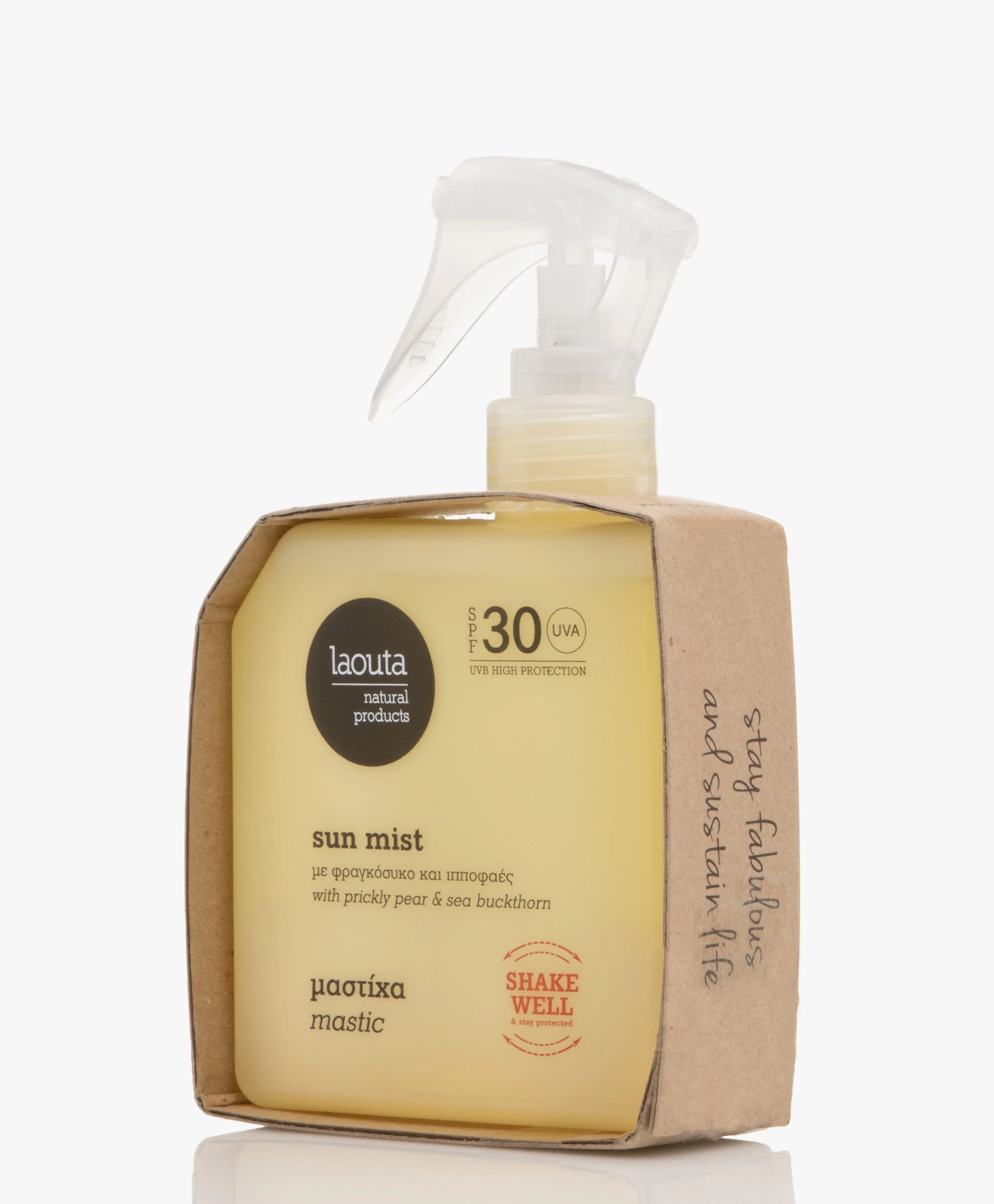 Laouta Sun Mist Spf 30 - Mastiek 4 Laouta Sun Mist Spf 30 - Mastiek - Afbeelding 2