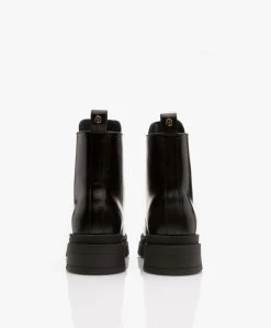 Anine Bing Luc Leren Combat Veterlaarzen - Zwart 18 Anine Bing Luc Leren Combat Veterlaarzen - Zwart -Boetiek Modewinkel b25b6b34 0487 4e89 a545 378e3cd6860a 04