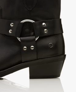 Anine Bing Mid Ryder Leren Enkellaarzen - Zwart 23 Anine Bing Mid Ryder Leren Enkellaarzen - Zwart -Boetiek Modewinkel b28ae3ce d4d1 494c 8766 24e02428c956 315