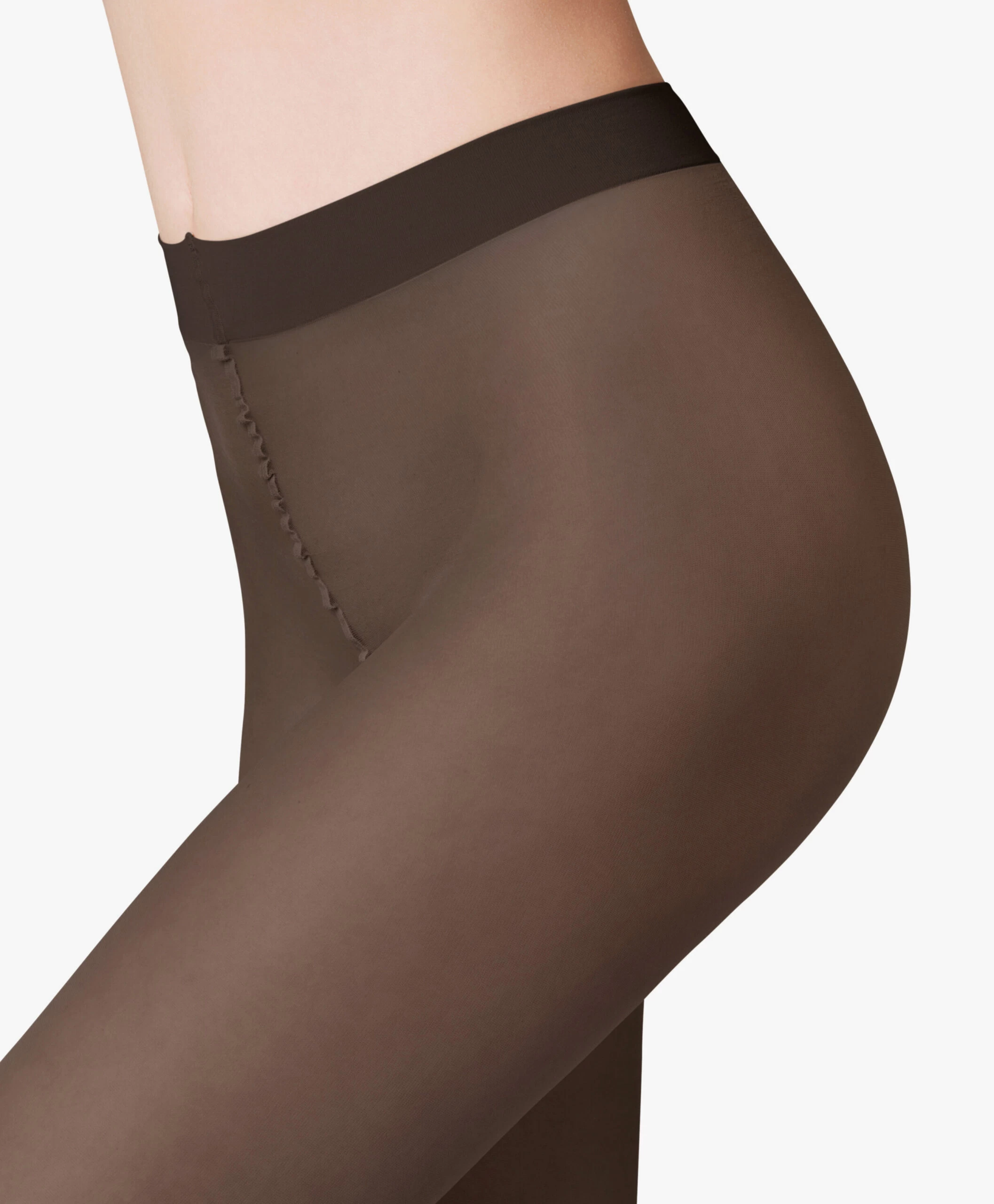 Falke Pure Matt 20 Panty - Donkerbruin 6 Falke Pure Matt 20 Panty - Donkerbruin - Afbeelding 4