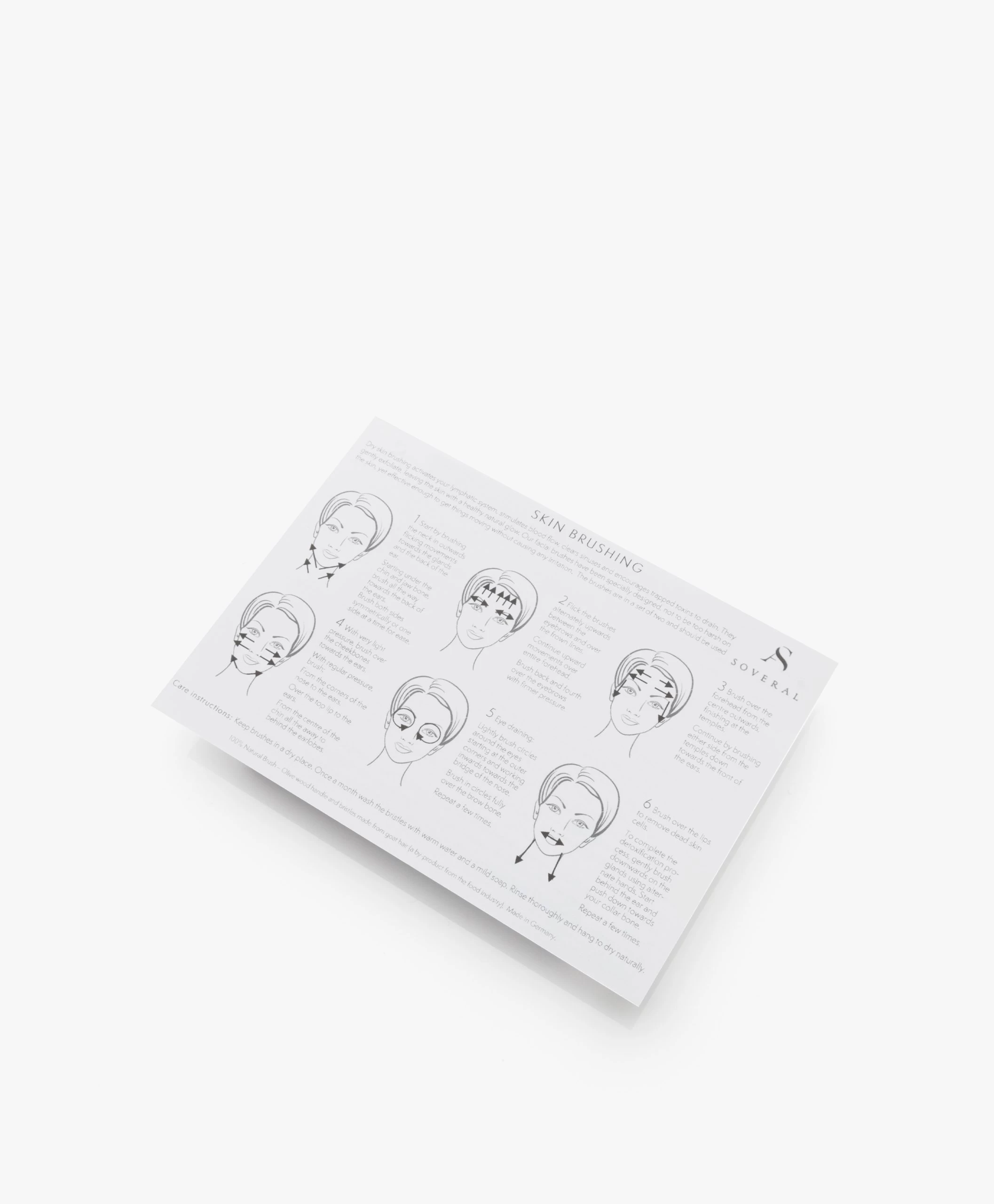 Soveral Exfoliërende Gezichtsborstels - Olijfhout 7 Soveral Exfoliërende Gezichtsborstels - Olijfhout - Afbeelding 5