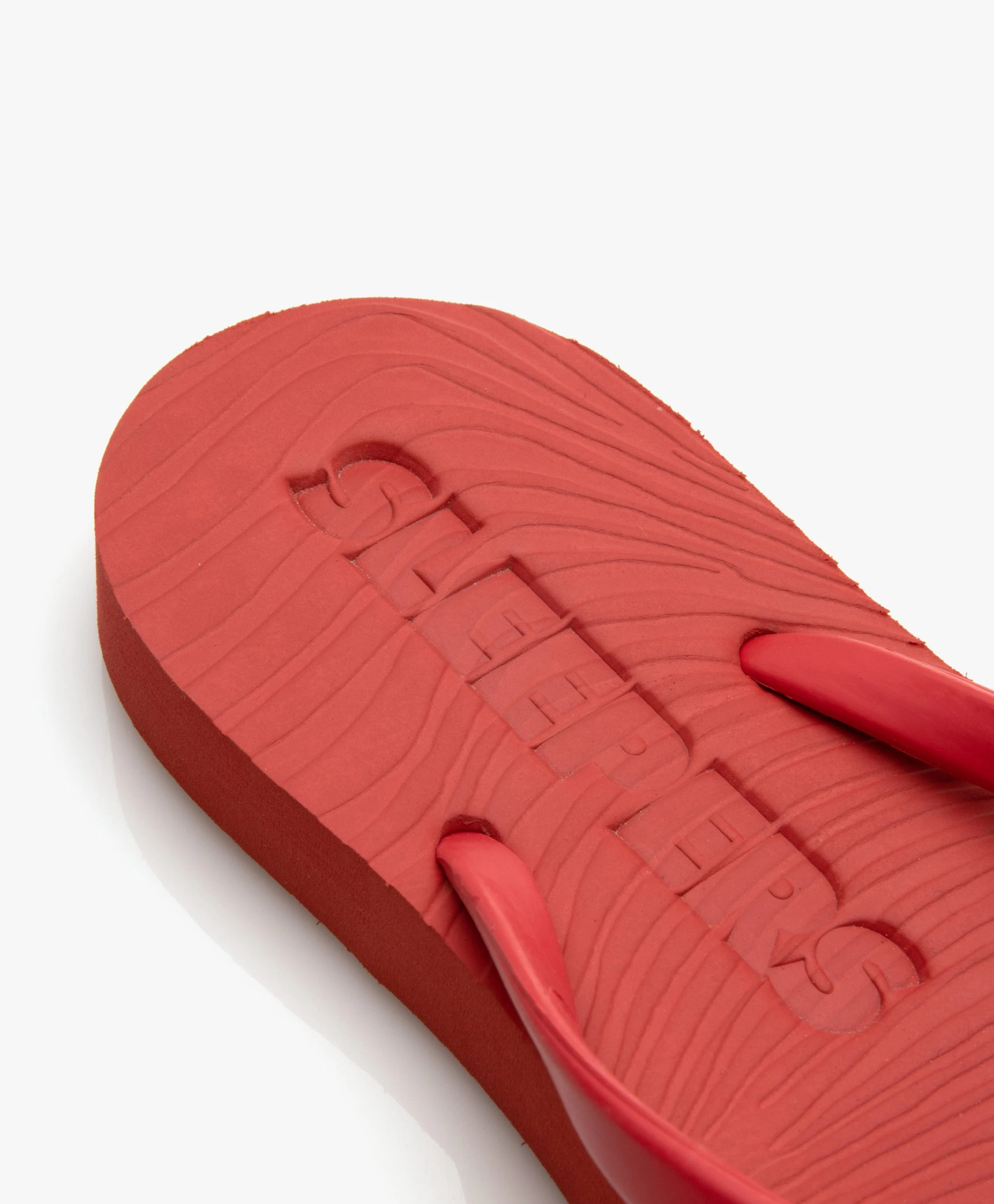 Sleepers Tapered Teenslippers Van Natuurlijk Rubber - Rood 4 Sleepers Tapered Teenslippers Van Natuurlijk Rubber - Rood - Afbeelding 2