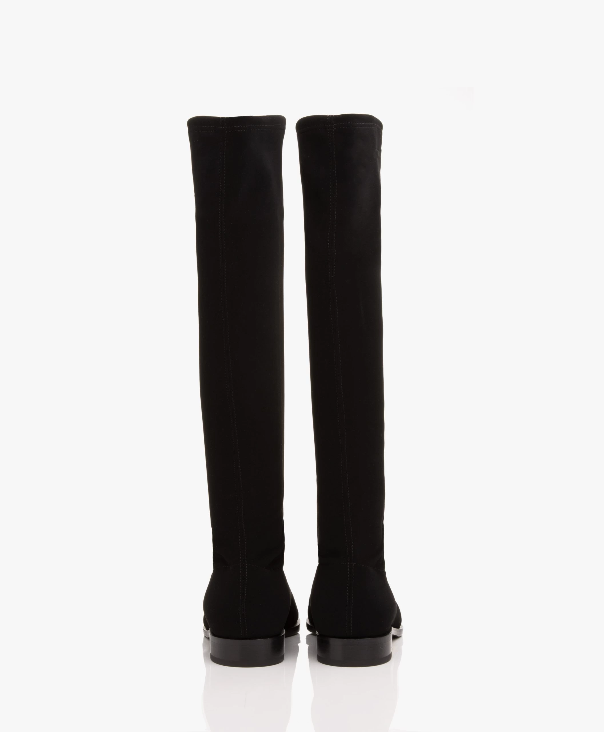 Panara Kniehoge Stretch Laarzen - Zwart 8 Panara Kniehoge Stretch Laarzen - Zwart - Afbeelding 6