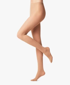 Falke Matt Deluxe 30 Den Panty - Powder