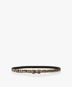 By-Bar Julie Hairy Print Riem - Leopard -Boetiek Modewinkel by bar Julie Autumn Hair Belt Leopard 82