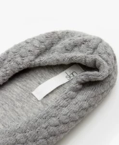 Skin Katoenmix Ballerina Sloffen - Grijs Mêlee -Boetiek Modewinkel c0b856af b864 405a ba95 4d78a885e30b 43