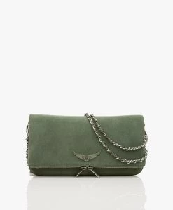 Zadig & Voltaire Rock Suède Schoudertas/Clutch - Soul