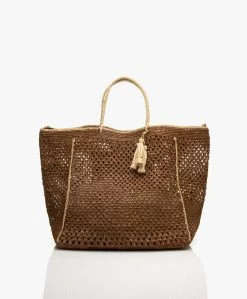 Rabarany Tsara Xl Raffia Shopper - Naturel