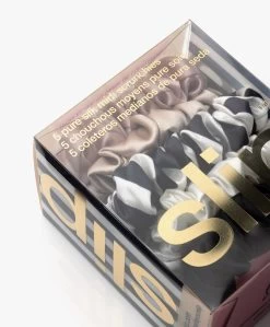 Slip™ 5-Pack Midi Zijden Scrunchies - Multi 9 Slip™ 5-Pack Midi Zijden Scrunchies - Multi -Boetiek Modewinkel c84a1fa5 08a0 4ade 8f0c 812dd112fa75 03