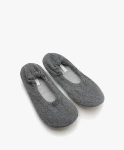 Skin Cashmere Ballerina Sloffen - Charcoal Heather -Boetiek Modewinkel c8b38c61 7821 478c a741 f264e5aa11ef 05