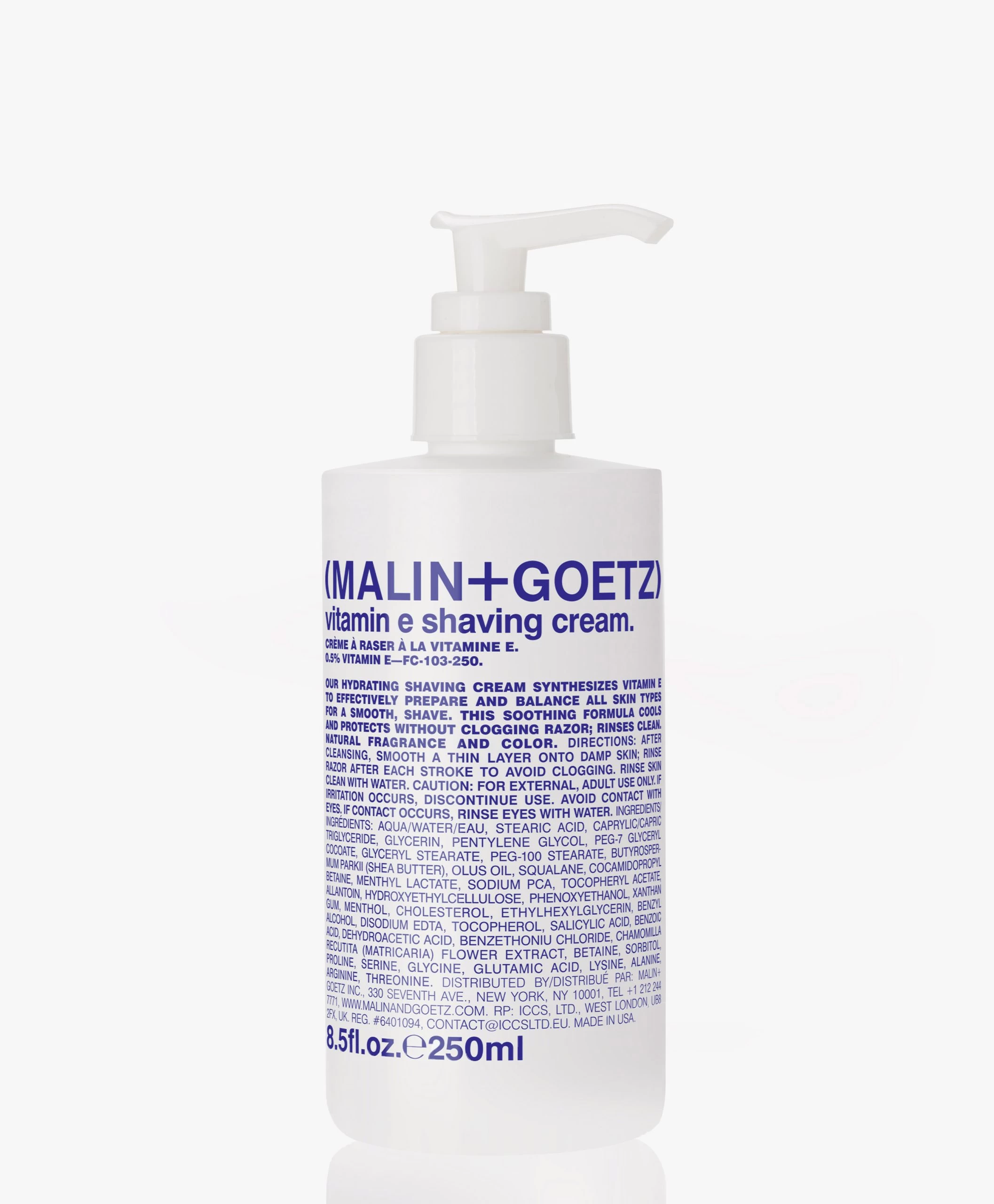 Malin+Goetz Vitamin E Shaving Cream Large 3 Malin+Goetz Vitamin E Shaving Cream Large