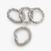 Slip™ 4-Pack Skinnies Zijden Scrunchies - Silver -Boetiek Modewinkel cd7f9823 f56c 4d87 8b3a 387c826e12aa 01