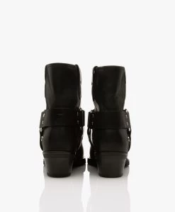 Anine Bing Mid Ryder Leren Enkellaarzen - Zwart 19 Anine Bing Mid Ryder Leren Enkellaarzen - Zwart -Boetiek Modewinkel ce538d37 d024 4f22 bb91 c39b6d284e6d 316