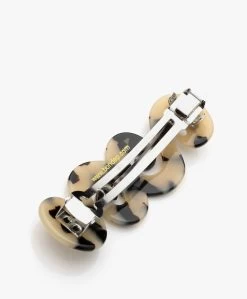 Bon Dep Golvende Haarclip - Beige/Bruin -Boetiek Modewinkel d39af52e 7dcc 4e35 8d7f 3906986e0624 01