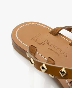 K. Jacques St. Tropez Zenobiepyr Leren Stud Sandalen - Camel 19 K. Jacques St. Tropez Zenobiepyr Leren Stud Sandalen - Camel -Boetiek Modewinkel d61a8e37 87d8 42c9 b0d3 1bbbf13a48fa 03