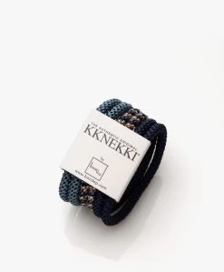 Kknekki By Bon Dep 6 Haarelastiekjes - Blauw/Petrol/Beige -Boetiek Modewinkel d8e1e459 3c7a 45a2 a66b 78b15e594eb4 03