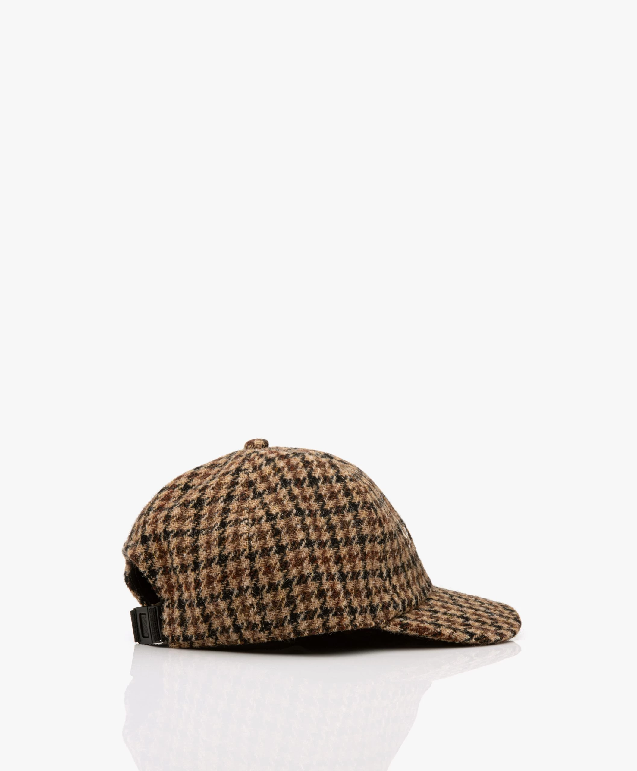 Rag & Bone Rb Heritage Pied-De-Poule Baseball Cap - Bruin 5 Rag & Bone Rb Heritage Pied-De-Poule Baseball Cap - Bruin - Afbeelding 3
