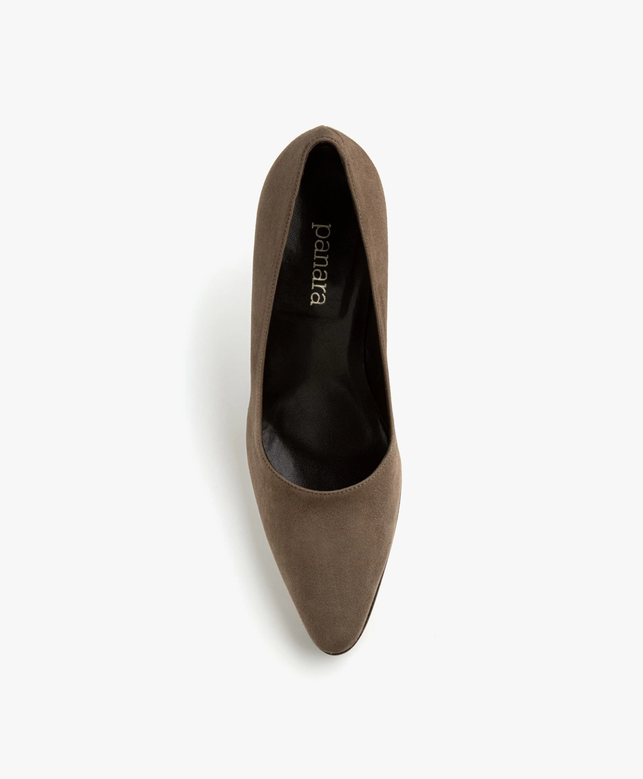 Panara Suède Pumps - Taupe 10 Panara Suède Pumps - Taupe - Afbeelding 8