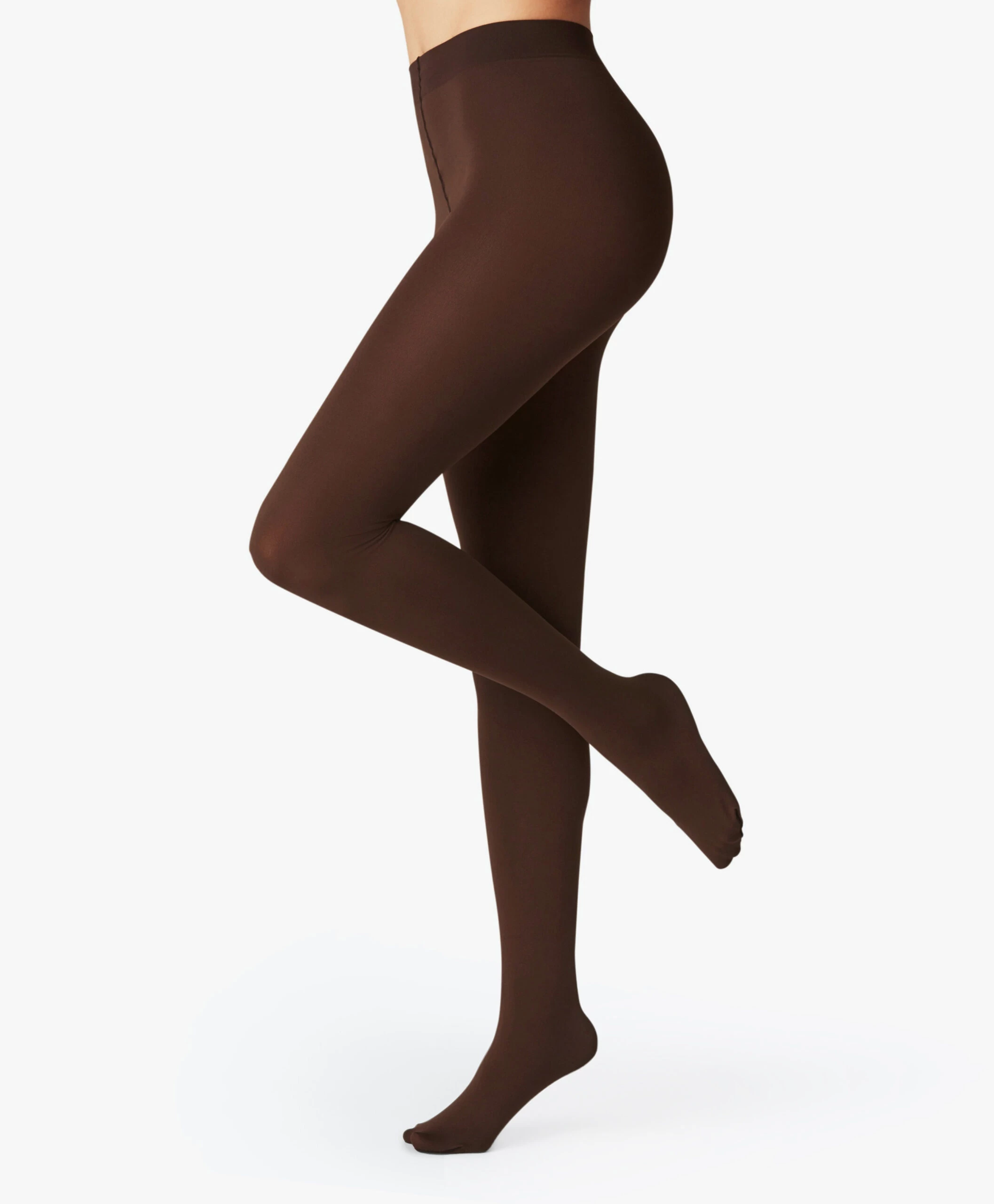 Falke Pure Matt 100 Panty - Donkerbruin 3 Falke Pure Matt 100 Panty - Donkerbruin