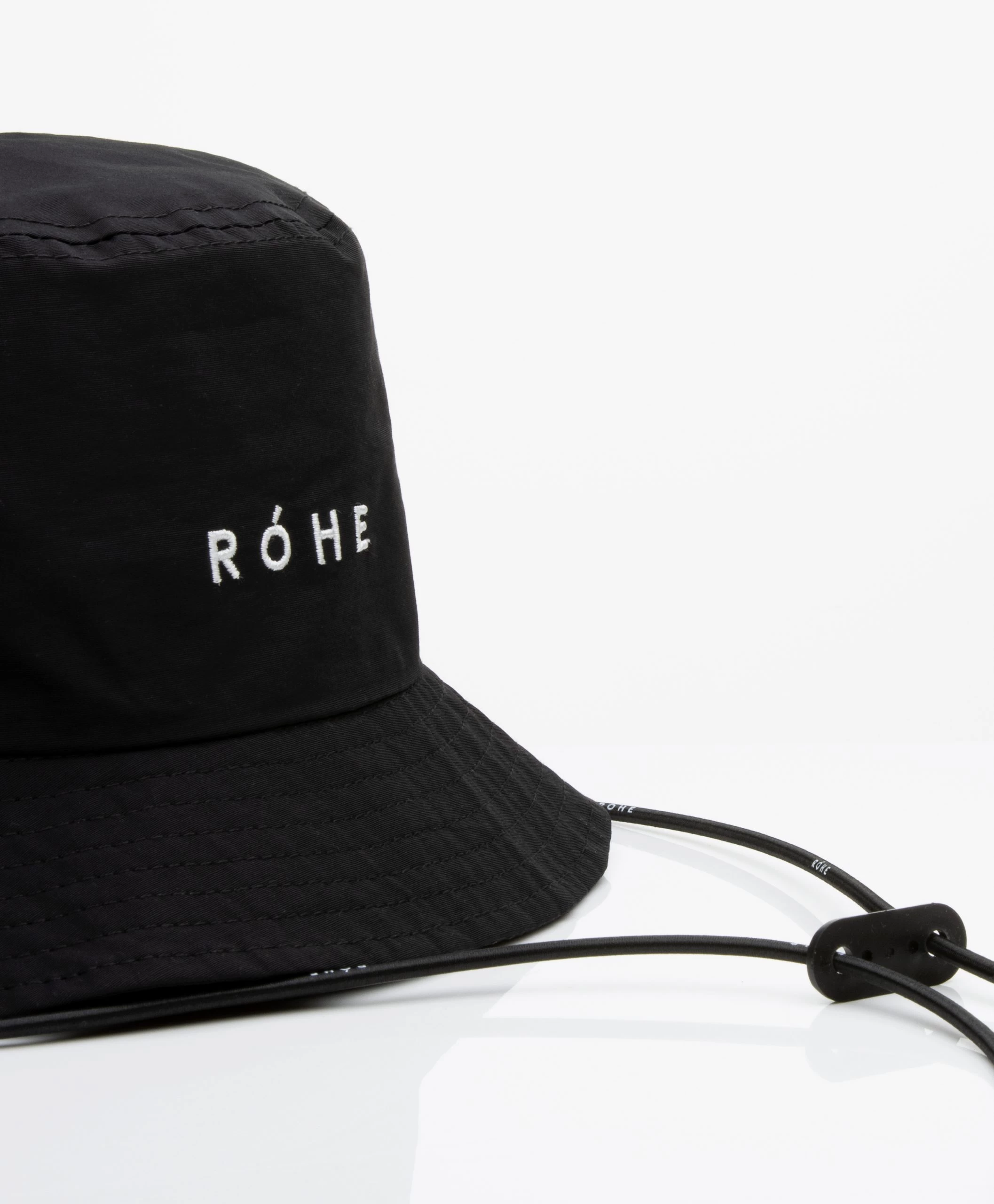 Róhe Waterafstotende Bucket Hat - Zwart 9 Róhe Waterafstotende Bucket Hat - Zwart - Afbeelding 7