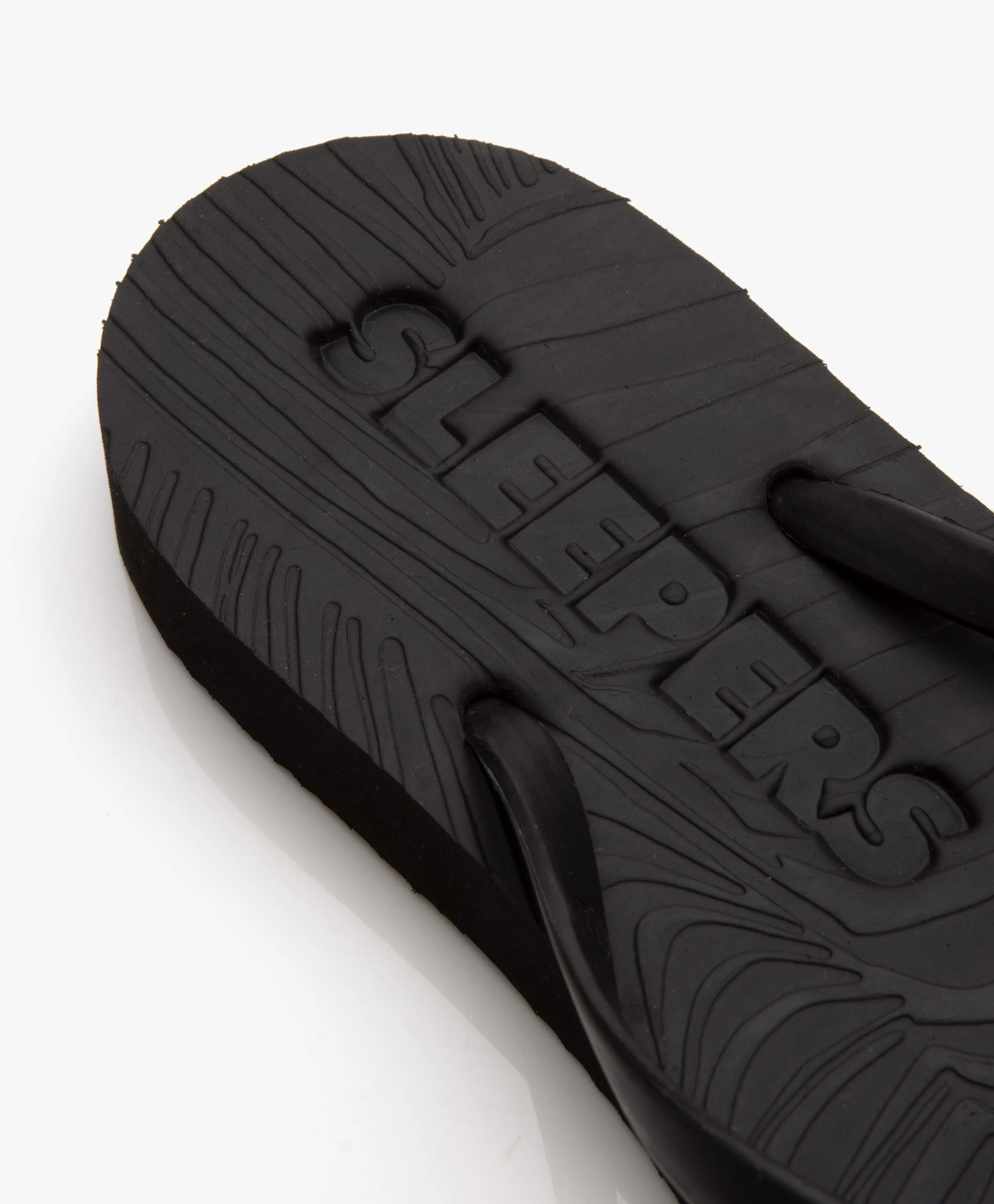 Sleepers Tapered Teenslippers Van Natuurlijk Rubber - Zwart 11 Sleepers Tapered Teenslippers Van Natuurlijk Rubber - Zwart - Afbeelding 9