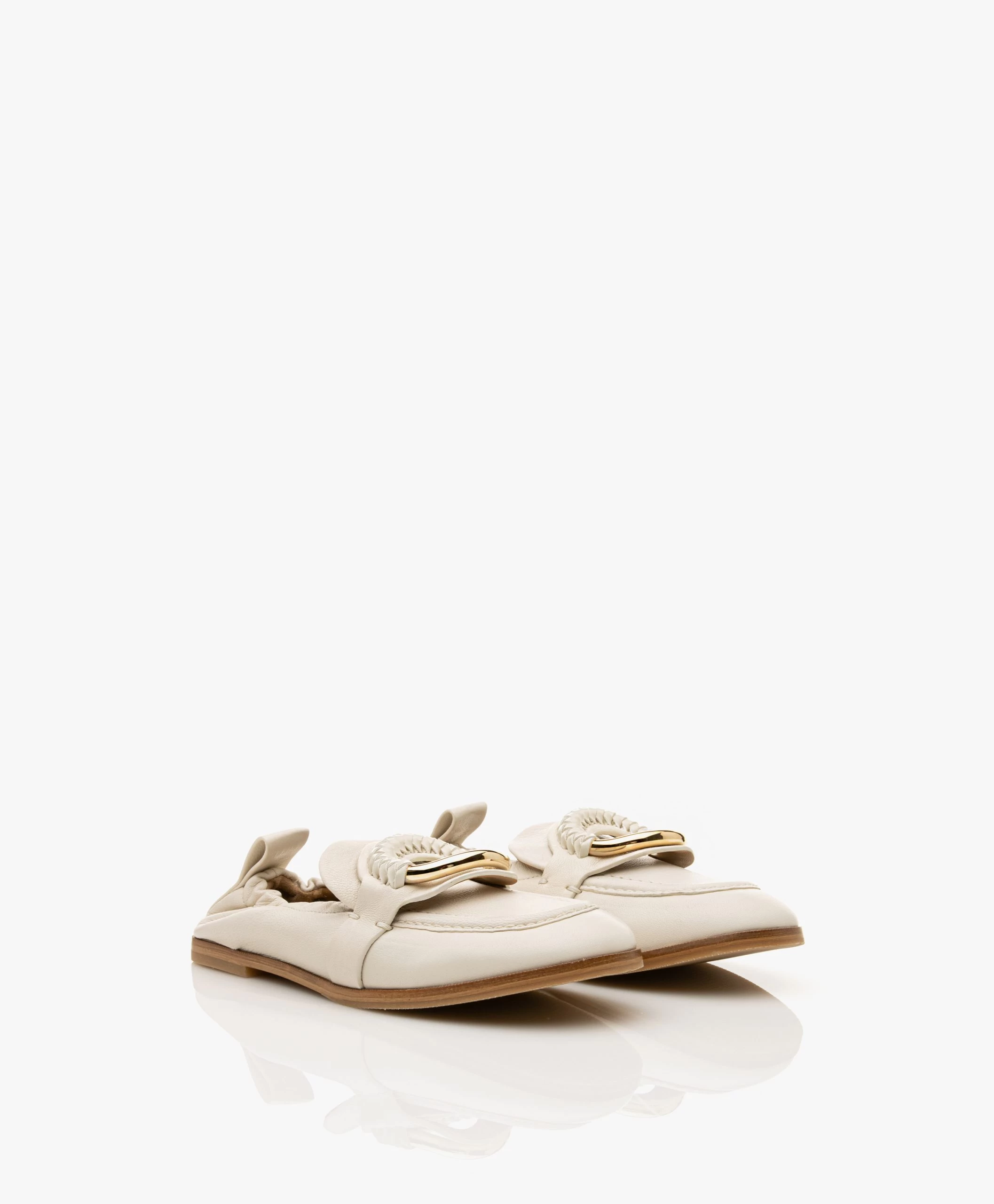 See By Chloé Hana Leren Loafers - Gesso 6 See By Chloé Hana Leren Loafers - Gesso - Afbeelding 4