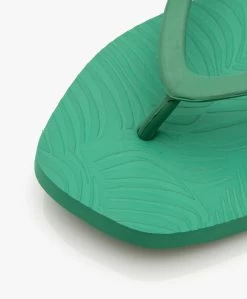 Sleepers Tapered Teenslippers Van Natuurlijk Rubber - Smaragdgroen -Boetiek Modewinkel ec7aa975 1e8b 4f8f b106 0bd43712c77d 02