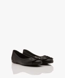 See By Chloé Chany Leren Ballerina'S - Zwart -Boetiek Modewinkel edaf4c36 dbf7 415f a54a 360080fa8dcd 06