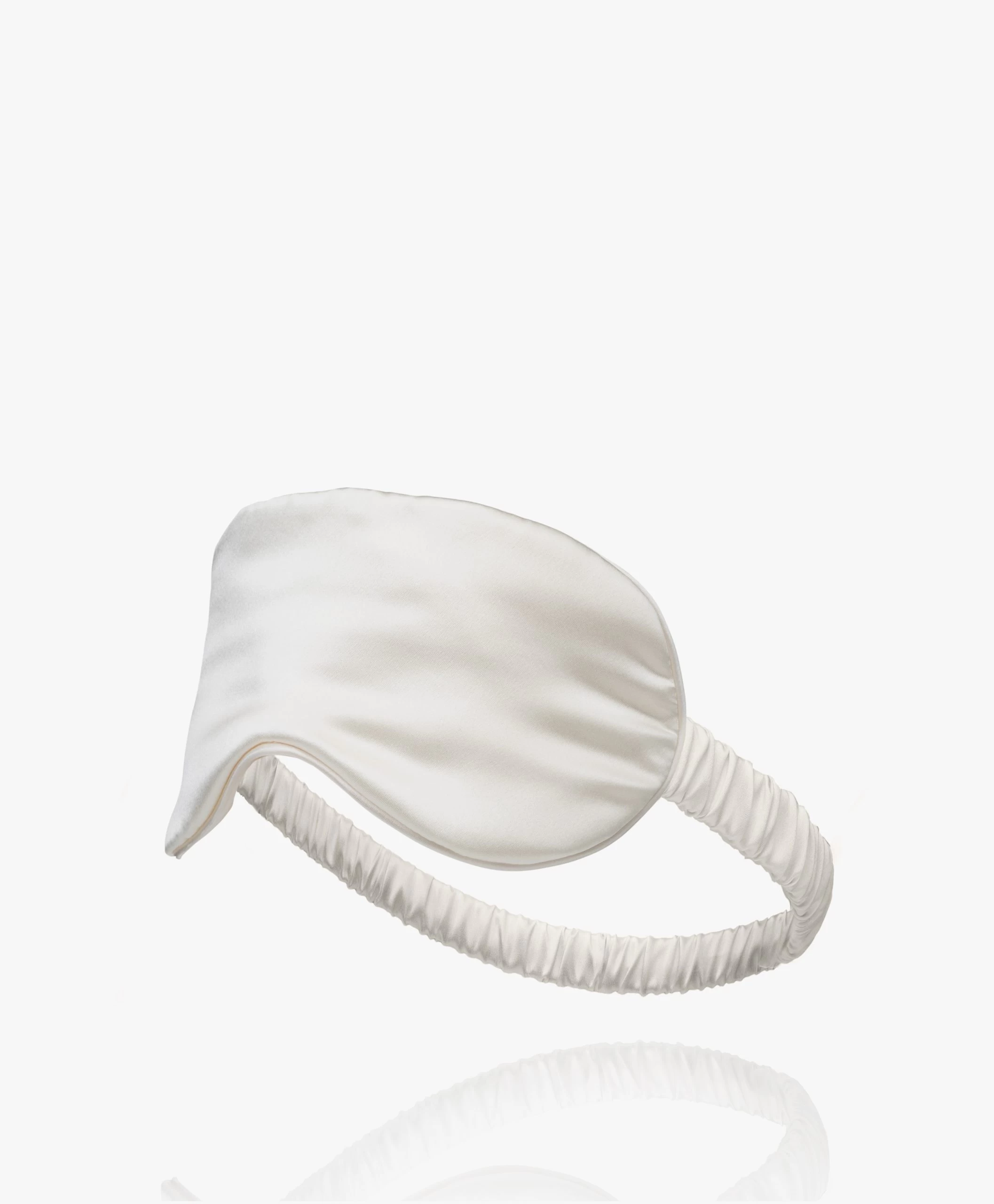 By Dariia Day Mulberry Zijden Slaapmasker - Powder White 3 By Dariia Day Mulberry Zijden Slaapmasker - Powder White