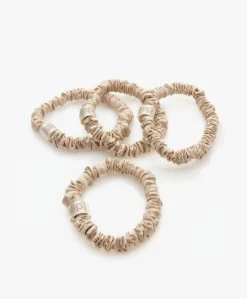 Slipâ„¢ 4-Pack Skinnies Zijden Scrunchies - Blonde